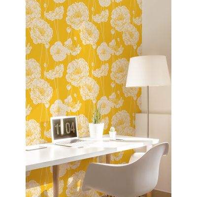 Peel & Stick Floral Roll