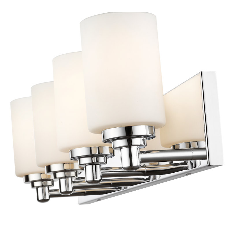 Bedminster 4 - Light Dimmable Vanity Light, Chrome
