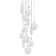 Victoria 12 - Light Chrome LED Cluster Pendant