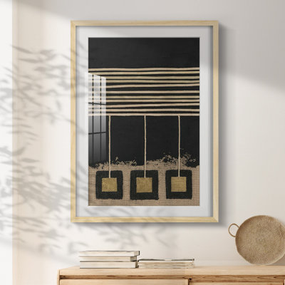 Golden Pendulums II -Framed Print