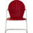 Burley Round 4 - Person 39" Long Powder Coated Steel Dining Set-1751454661