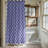 Navy White Blocks - Premium Shower Curtain-100476458