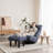 Multifunctional Chair, Adjustable Sections - 29.34 Lb Lightweight Design Ergonomic Bedroom Chair With Linen Filler, 360-degree Rotation For Relaxation