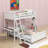 Icaro Wood Bunk Bed with Desk and Drawers, Ladder-1659073596-1659073597