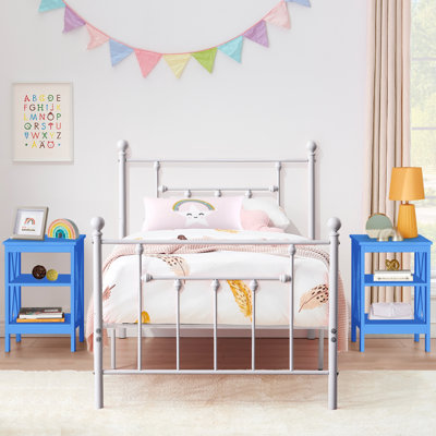 Kempst 3 Piece Stainless Steel Bedroom Set