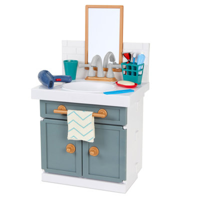 Premier lavabo de salle de bain
