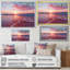 «Beach Cotton Candy Sunset Skies II» - art mural coucher de soleil côtier-1777023665-1777023678