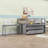 Eli Kids 4 Drawers Wooden Loft Bed with Desk and Shelves-1164771458-1164771459