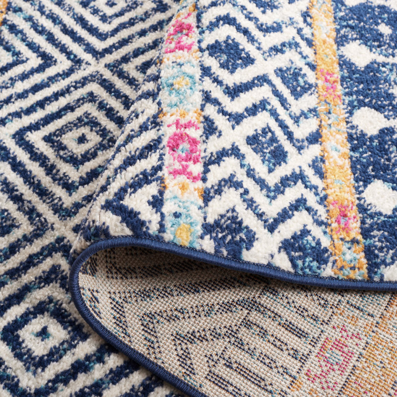 Dishant Performance Southwestern Rug, Rectangle 5'3" x 7'6"