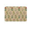 Tapis de sol beige à motif floral 24 po x 36 po pour le jardin intérieur et extérieur