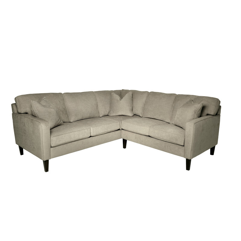 Canapé modulaire 93 po, Beige / brun clair / brun, Face à la gauche