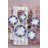Porcelain China Dinnerware Set 24 Piece - Service for 6