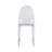 Stackable Acrylic Ghost Event Chairs – Set of 4