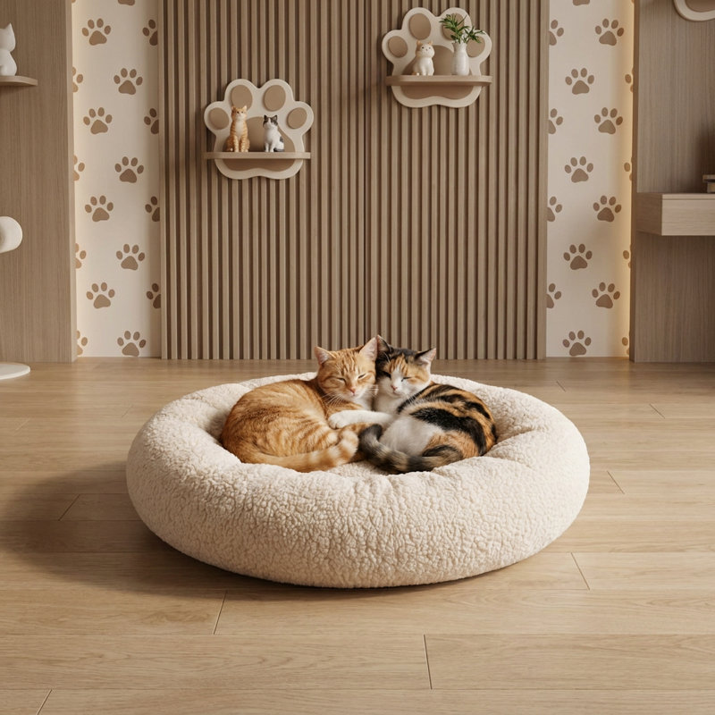 Lit pour chat Sanctuary, Cream