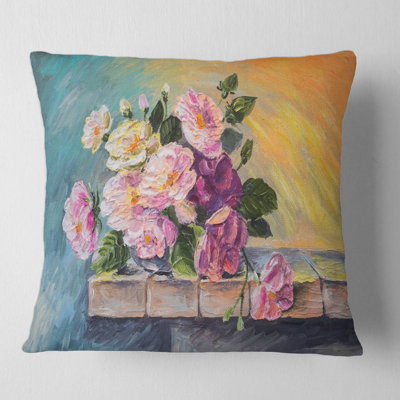 Housse et insert de coussin Still Life with Flowers