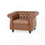 Fauteuil d'appoint capitonné