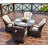 Batson 5 Piece Dining Set with Cushion