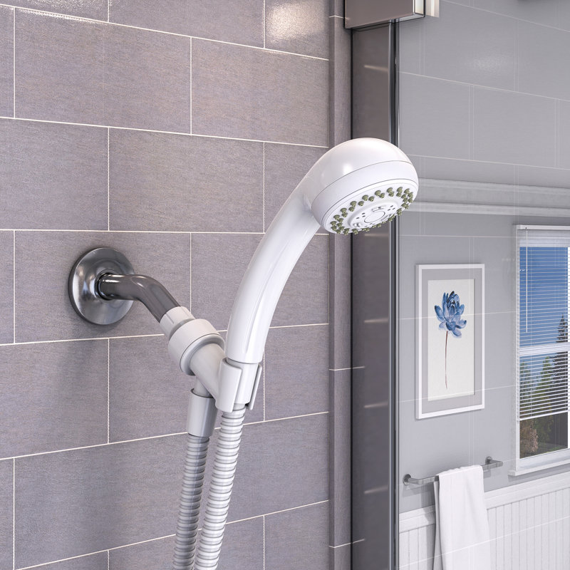 Pomme de douche à main massage Stylewise, Blanc