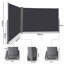 600cm W x 160cm H 2 - Panel Folding Room Divider