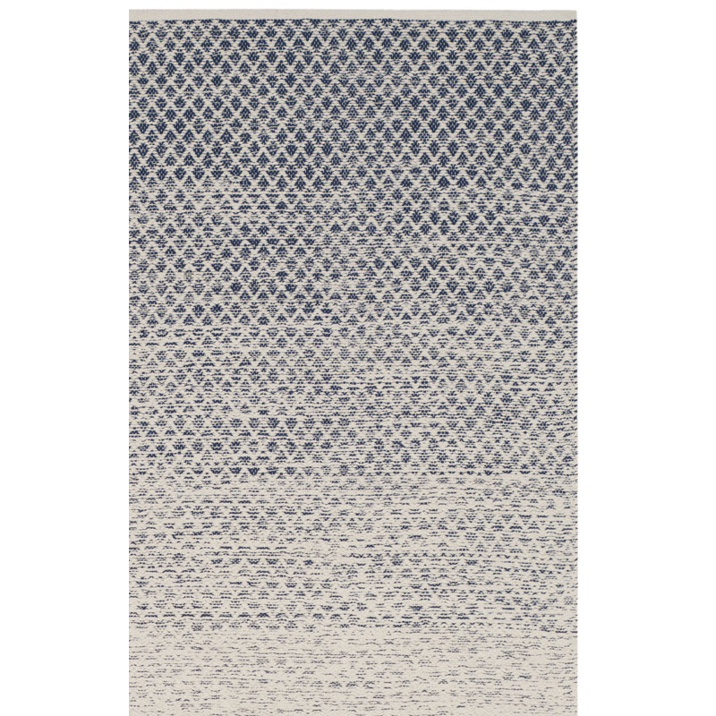 Tapis en coton tissé à la main Aitken, Rectangle 10 pi x 14 pi