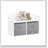 Kids Wooden Toy Box/Bench with Collapsible Fabric Drawers,Toy Storage Cabinet Organizer, White