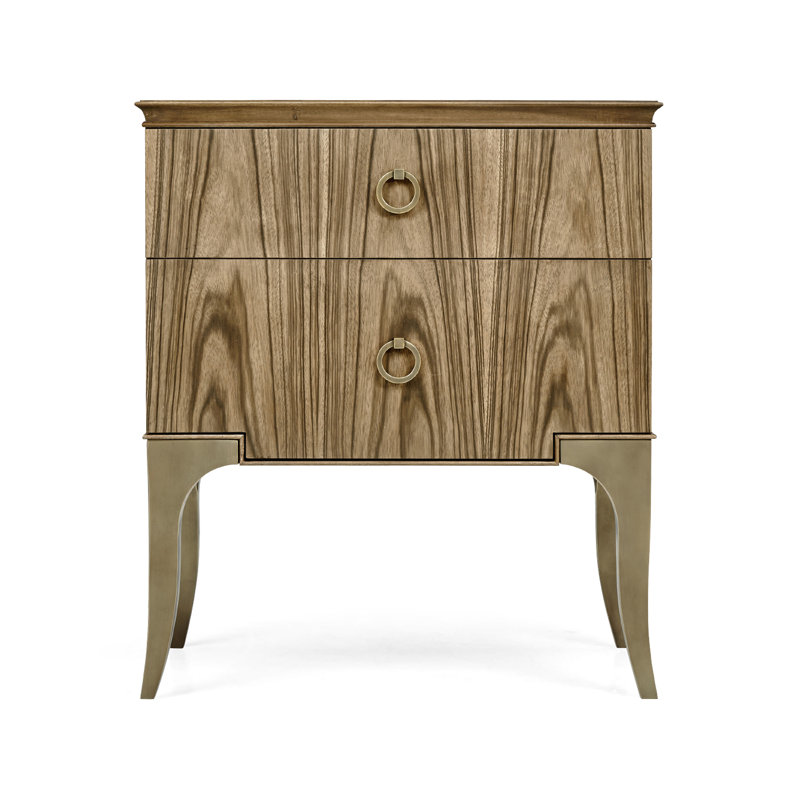 Hamilton 2 - Drawer Solid Wood Nightstand