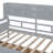 Lynnox 2 Drawers Daybed with Storage Shelves-907735076-907735078