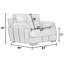 Fauteuil rembourré et demi Alezandra-30612336