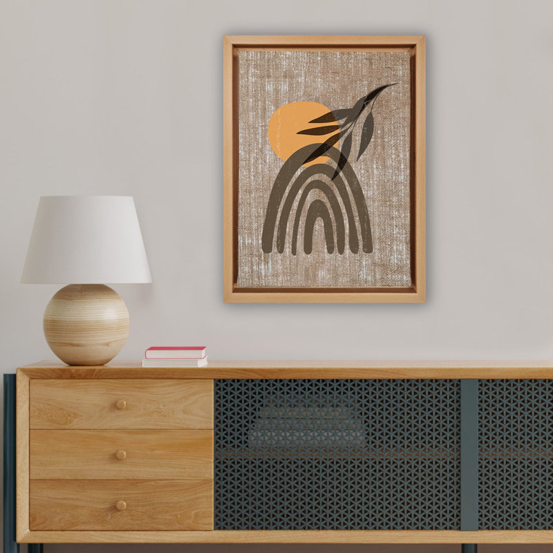 Decorative Canvas Painting, 26" H x 18.1" W, Wood