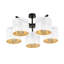 Gonsalez 4-Light 48cm Semi Flush Mount-69425495-69425496