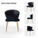 Axia 4 Piece Tufted Velvet Wing Back Side Chair Set
