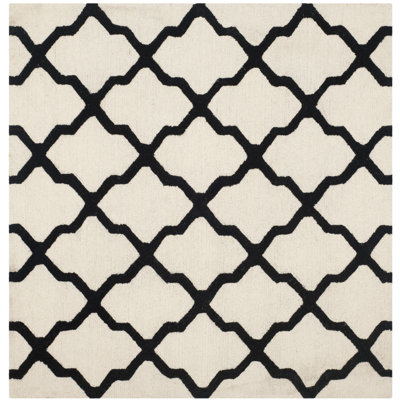 Cannen Hand Tufted Wool Geometric Rug