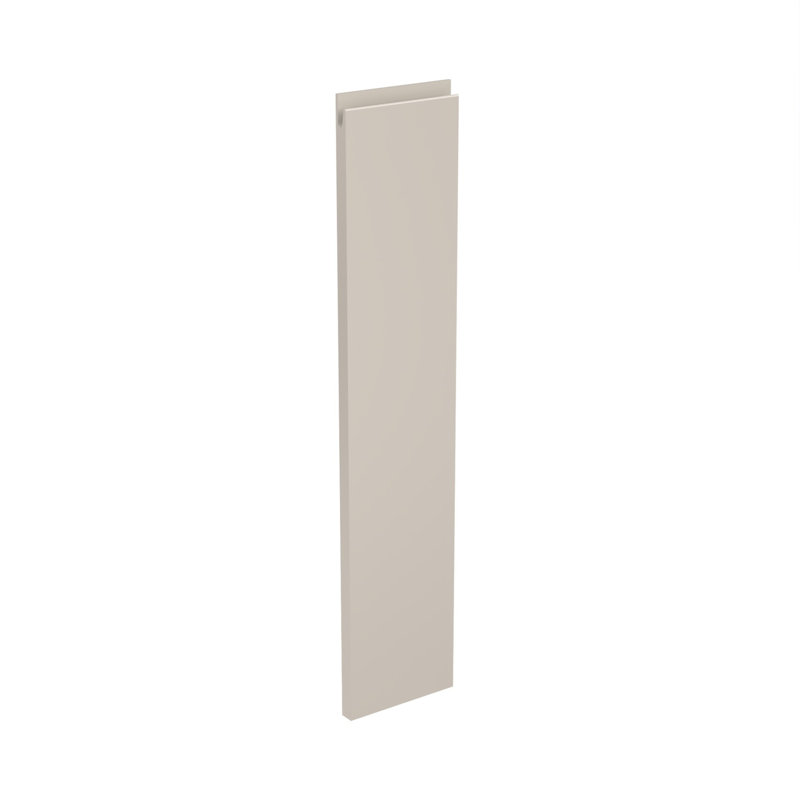 KitchenKit Flatpack Slab Gloss 715X146 Filler Panel, Light Grey