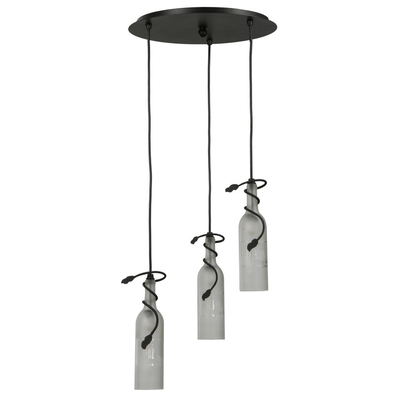 Metro Fusion 3 - Light Pendant, White
