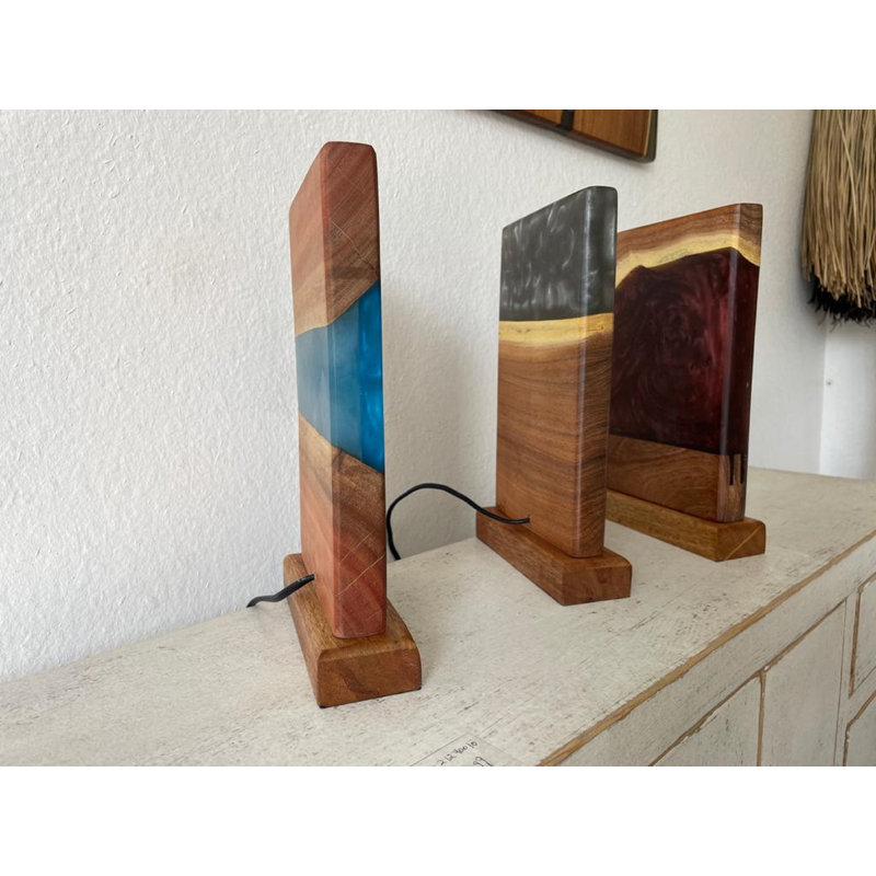 Ensemble de lampes de table 11 po brun / gris Alinson