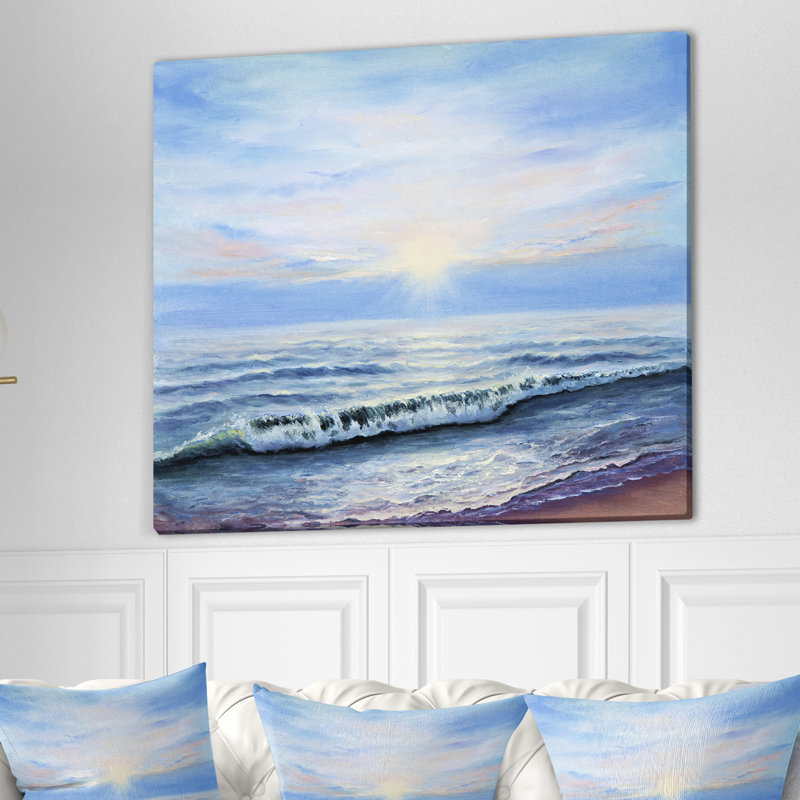 « aube », impression sur toile, H 30 po x l 40 po x P 1,5 po