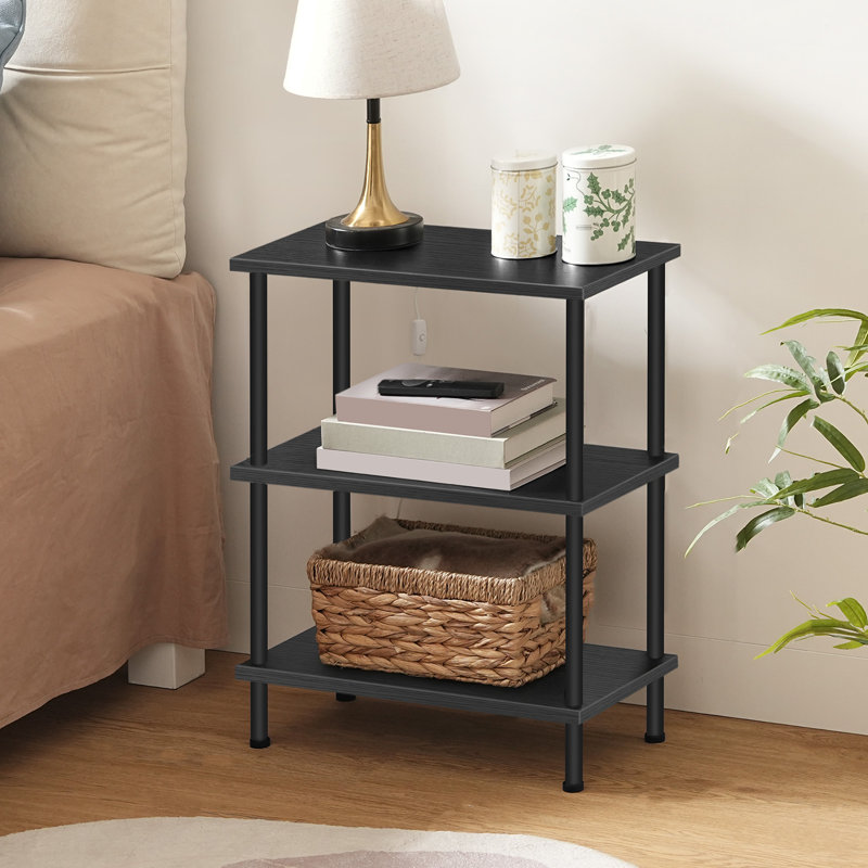 Table d'appoint haute 24,4 po Reggis, Noir, noir, noir, noir