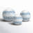 Neutral Modern Line Design Decorative Orb Set of 3-1674155646