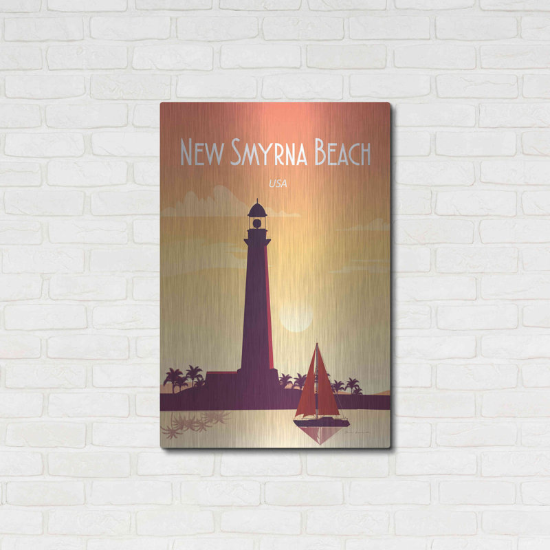 «New Smyrna Beach» par Omar Escalante, H 36 po x l 24 po