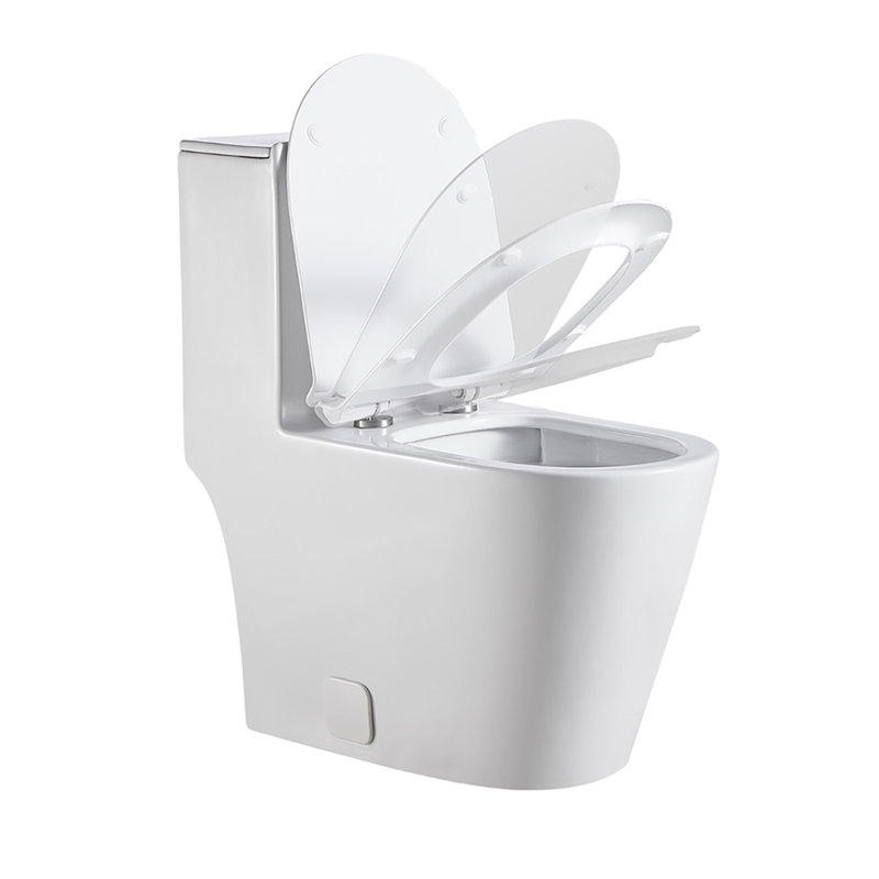 Toilette allongée une pièce à double chasse Niké (siège inclus)