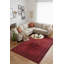 Tapis marocain décoratif rouge-1031272834