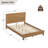 Lessio 3-Piece Bedroom Set with a Bed and Two Nightstands-423480599-423480598