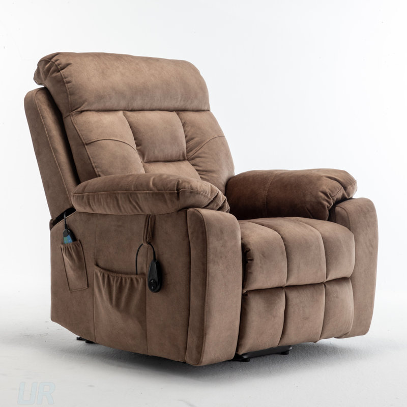 Fauteuil inclinable électrique inclinable électrique, Brun