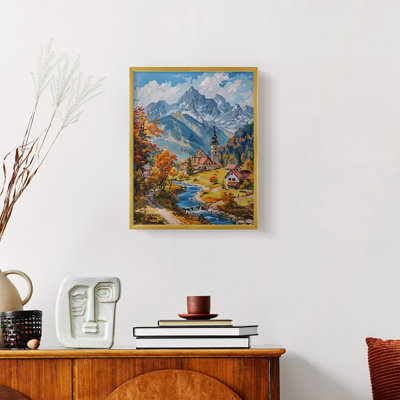 NAUTICAL Series DLXXXII  -Premium Framed Print -Ready to Hang - No Nails Required