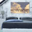«Old Bridge in Clouds», impression sur toile tendue-20121567