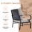 4 Piece Outdoor Conversation Furniture Set