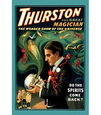 Thurston the Great Magician by Strobridge Vintage Advertisement -  Buyenlarge, 0-587-00588-2C2842