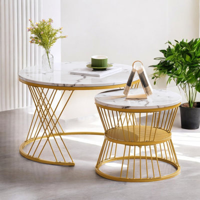 Frame Coffee Table with Storage
