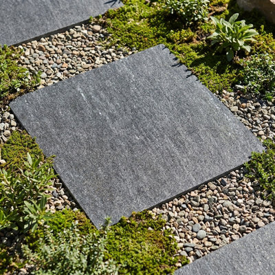 Off-White Concrete Exterior 24x24 Porcelain Paver