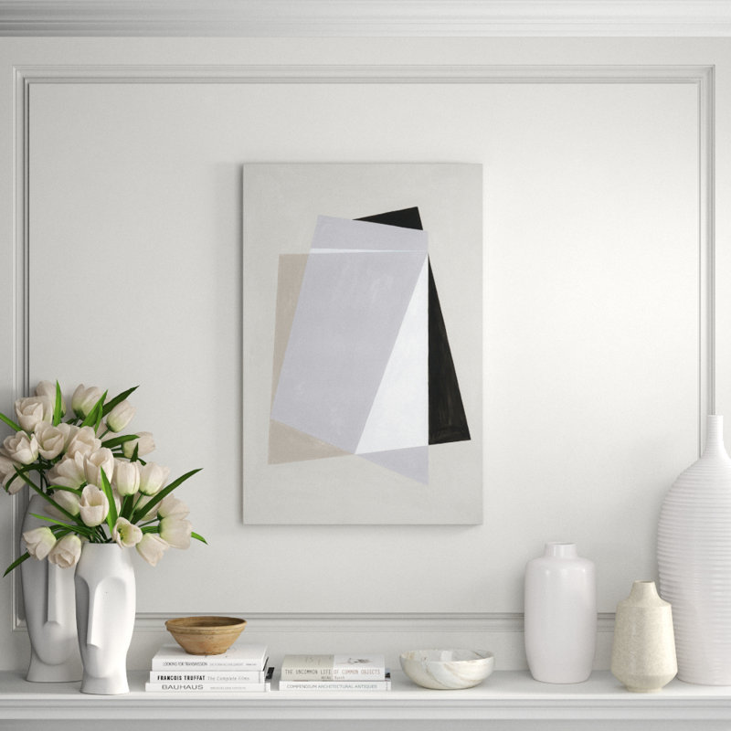 Lost Pieces I Print by Bobby Berk, 45" H x 30" W x 1.5" D, Image Brush Gel